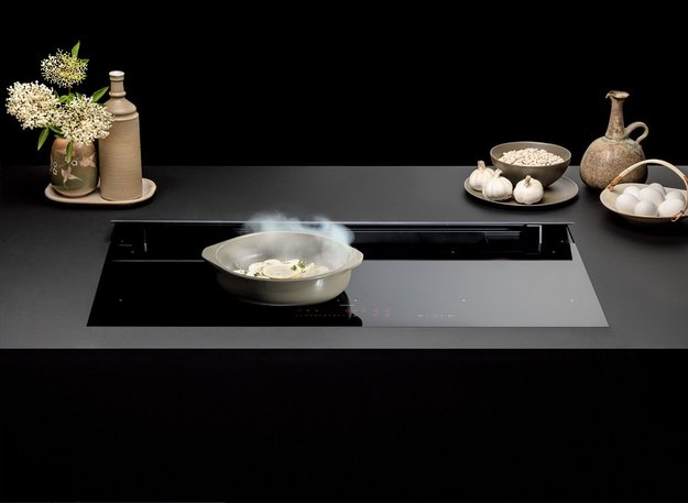 Варочная панель с вытяжкой Falmec BRERA 90 VETRO NERO (фото 3) Варочная панель с вытяжкой Falmec BRERA 90 VETRO NERO (preview 3)