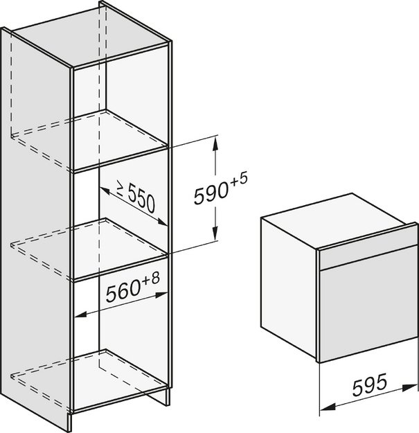 Встраиваемая комби-пароварка Miele DGC 7460 HCX Pearl beige (фото 10) Встраиваемая комби-пароварка Miele DGC 7460 HCX Pearl beige (preview 10)