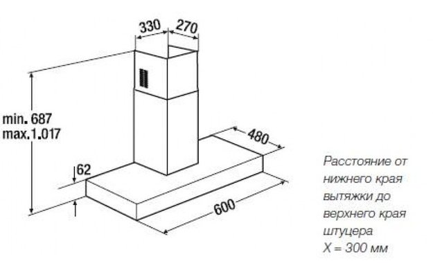 Настенная вытяжка Kuppersbusch KD 6210.1 GE (фото 2) Настенная вытяжка Kuppersbusch KD 6210.1 GE (preview 2)