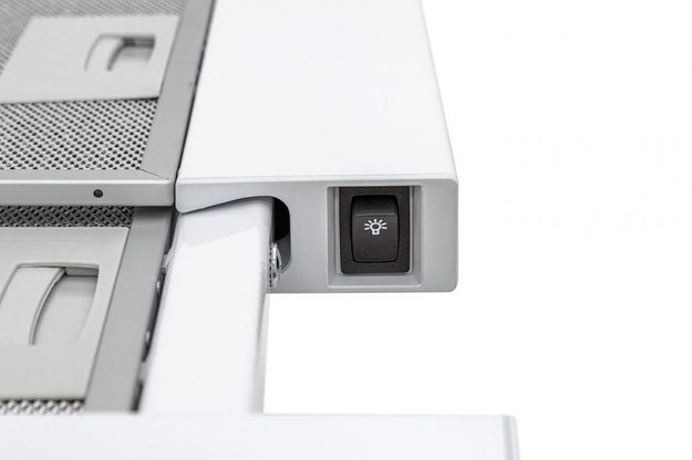 Встраиваемая вытяжка KRONA Kamilla slim 600 white (1 мотор) (фото 4) Встраиваемая вытяжка KRONA Kamilla slim 600 white (1 мотор) (preview 4)