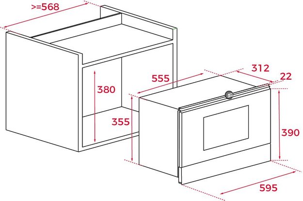Встраиваемая микроволновая печь Teka ML 8220 BIS L WHITE (preview 11)