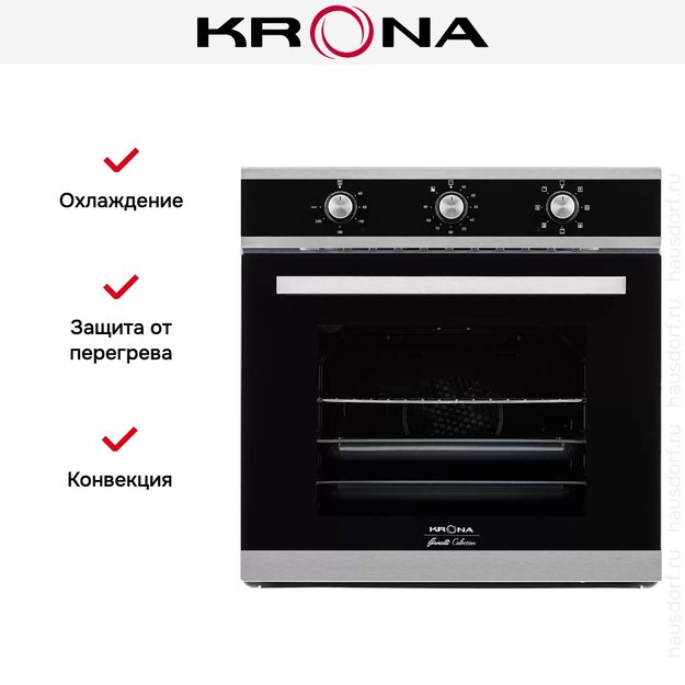 Электрический духовой шкаф KRONA SORRENTO 60 S (фото 9) Электрический духовой шкаф KRONA SORRENTO 60 S (preview 9)