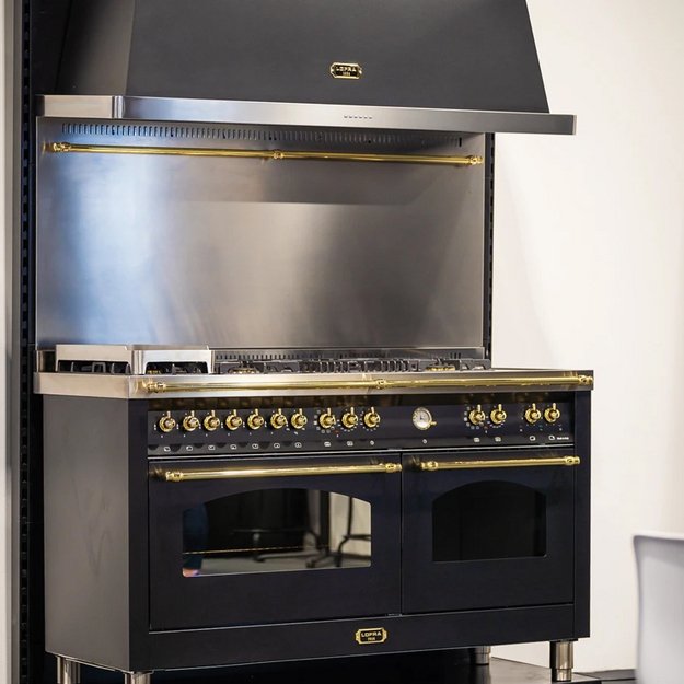 Вытяжка Lofra DOLCEVITA 150 BLACK MATT & BRASS (preview 3)