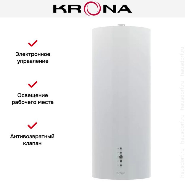 Вытяжка KRONA TINA ISOLA 350 WHITE 3P (preview 12)