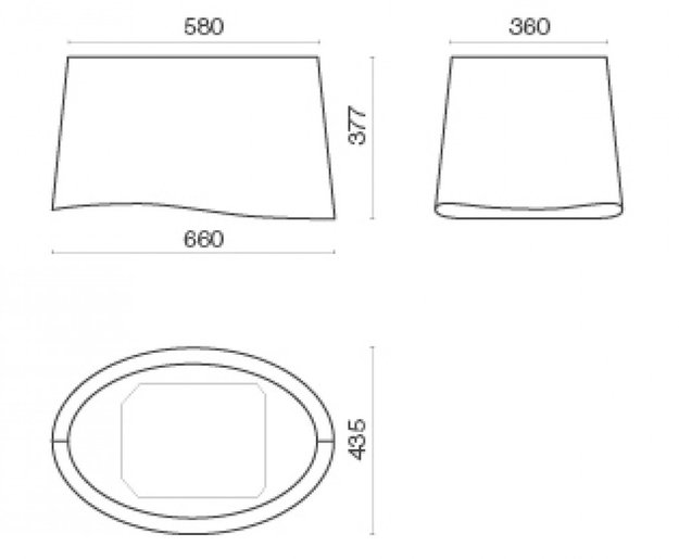 Вытяжка Falmec Mare 66 (450) (с системой E.ion) ECP black (фото 3) Вытяжка Falmec Mare 66 (450) (с системой E.ion) ECP black (preview 3)