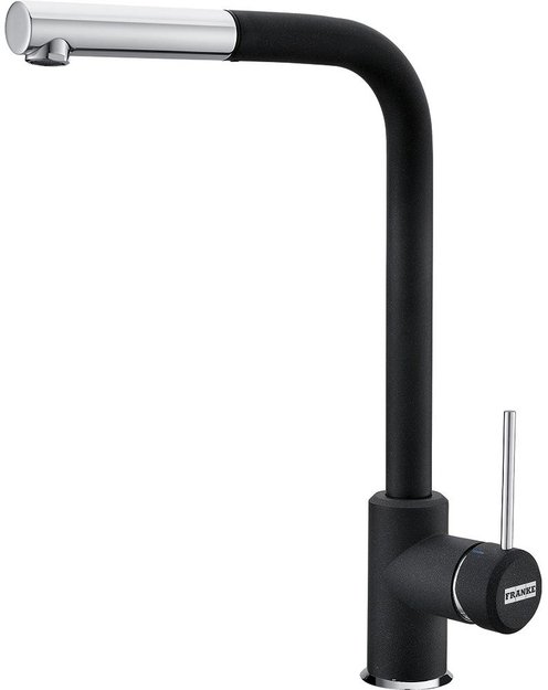 Смеситель Franke Sirius c выдвижном носиком Хром/Оникс (фото 1) Смеситель Franke Sirius c выдвижном носиком Хром/Оникс (preview 1)
