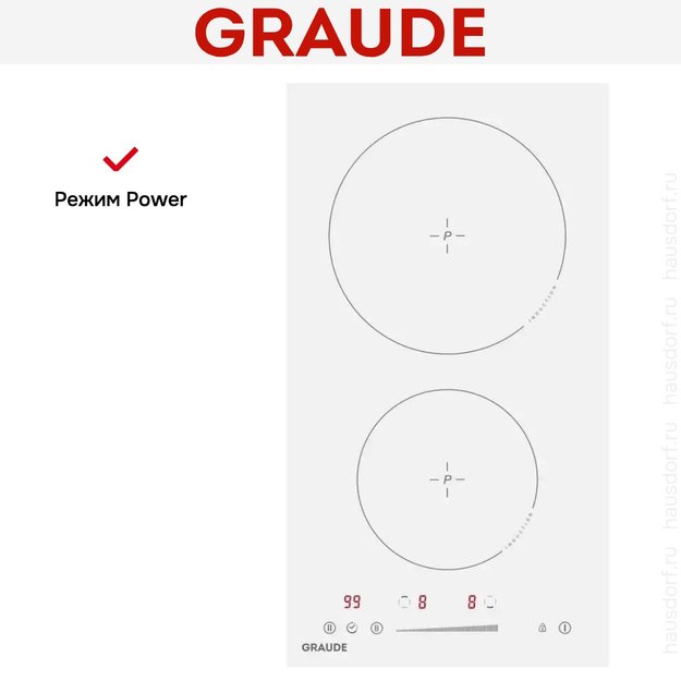 Варочная панель Graude IK 30.1 W (фото 7) Варочная панель Graude IK 30.1 W (preview 7)