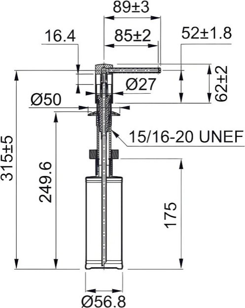 Дозатор для мыла Franke Comfort 119.0578.748 (preview 5)