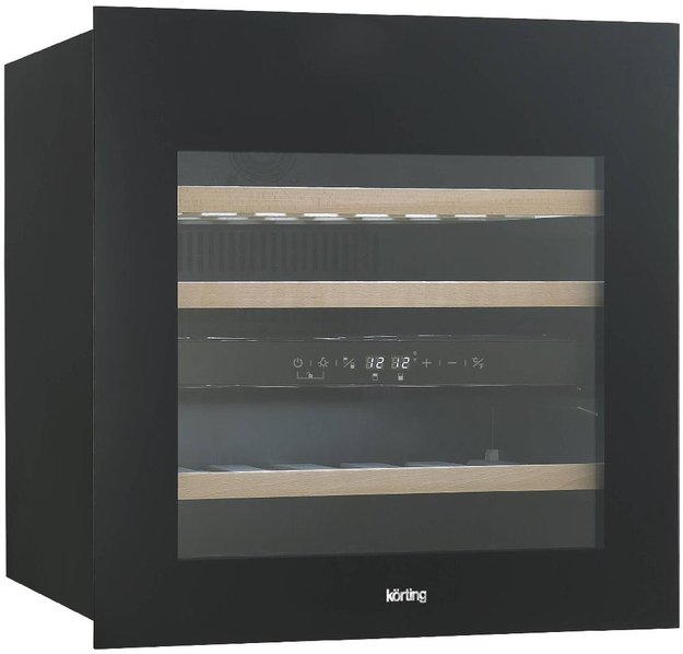 Встраиваемый винный шкаф Korting KFW 604 DB GN (фото 2) Встраиваемый винный шкаф Korting KFW 604 DB GN (preview 2)