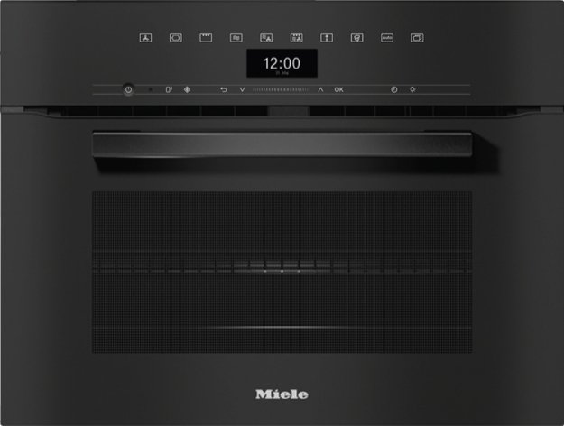 Компактный духовой шкаф с СВЧ Miele H7440BM OBSW новый с витрины (фото 1) Компактный духовой шкаф с СВЧ Miele H7440BM OBSW новый с витрины (preview 1)