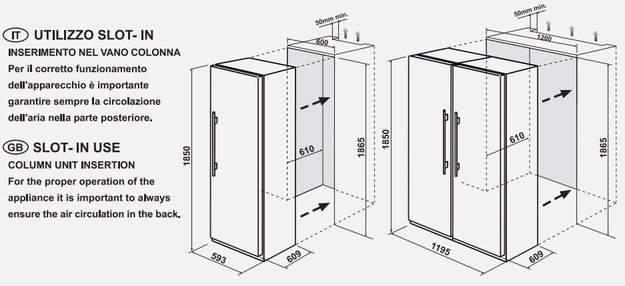Встраиваемый холодильник Fulgor Milano FBRD 401 FED (фото 4) Встраиваемый холодильник Fulgor Milano FBRD 401 FED (preview 4)