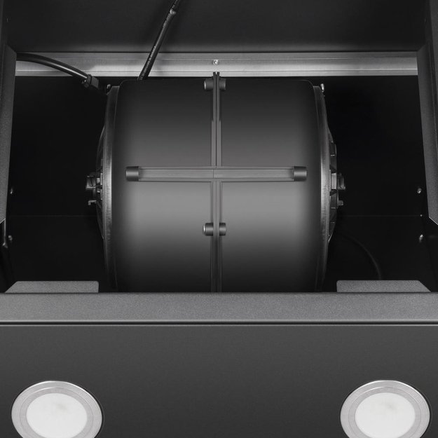 Кухонная вытяжка MAUNFELD Moon 60 черный\вставка сатин (фото 14) Кухонная вытяжка MAUNFELD Moon 60 черный\вставка сатин (preview 14)