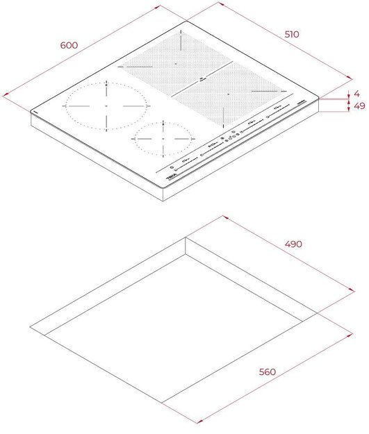 Индукционная варочная панель Teka IZF 64440 MSP BLACK (фото 2) Индукционная варочная панель Teka IZF 64440 MSP BLACK (preview 2)