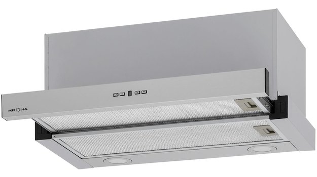 Встраиваемая вытяжка KRONA KAMILLA T POWER 600 Inox (фото 1) Встраиваемая вытяжка KRONA KAMILLA T POWER 600 Inox (preview 1)
