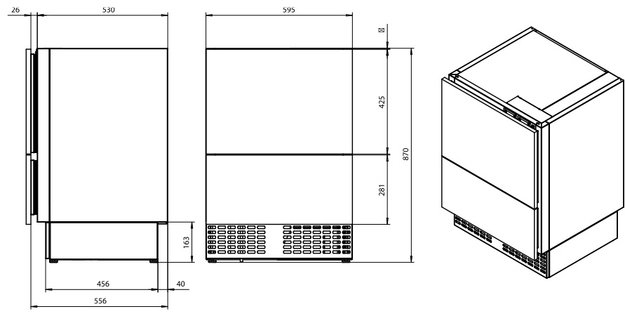 Холодильник Festivo City Cold 600 C (фото 9) Холодильник Festivo City Cold 600 C (preview 9)