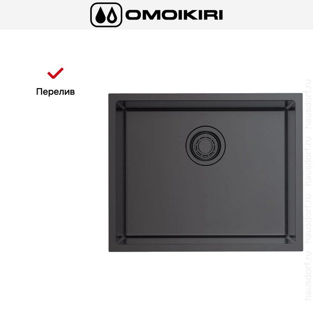 Мойка Omoikiri Tadzava 54-U/I ULTRA GM (preview 4)