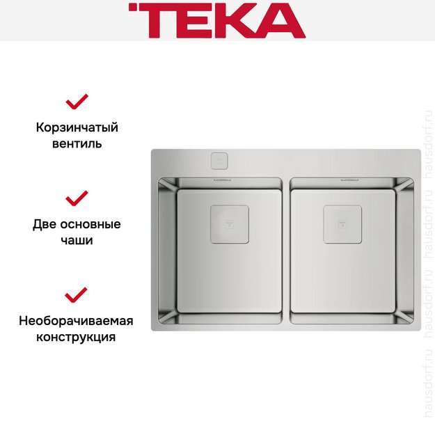 Мойка Teka FORLINEA RS15 2B 740 POLISHED (preview 7)