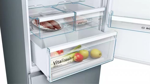 Холодильник с нижней морозильной камерой BOSCH KGN56VI20R (фото 5) Холодильник с нижней морозильной камерой BOSCH KGN56VI20R (preview 5)