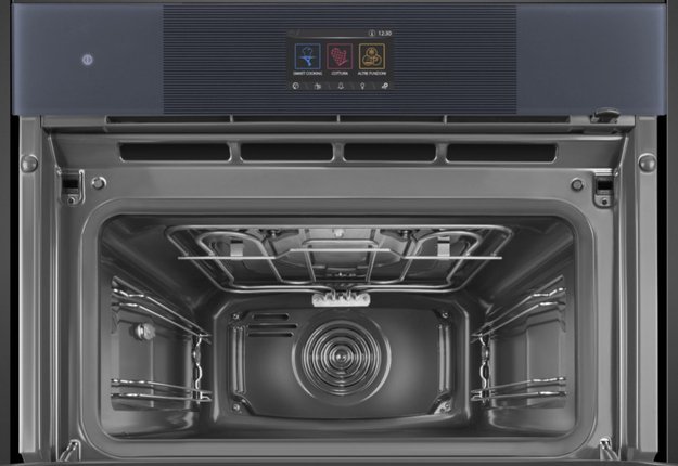 Компактный духовой шкаф с пароваркой шкаф Smeg SO4104APG (фото 2) Компактный духовой шкаф с пароваркой шкаф Smeg SO4104APG (preview 2)