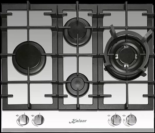 Газовая варочная поверхность Kaiser KCG 6394 W Turbo Romb (фото 1) Газовая варочная поверхность Kaiser KCG 6394 W Turbo Romb (preview 1)
