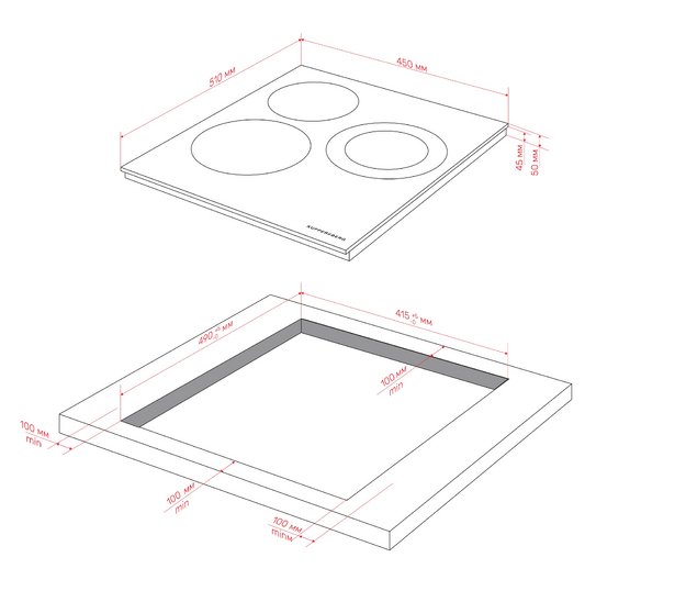 Электрическая варочная панель Kuppersberg ECO 400 (preview 5)