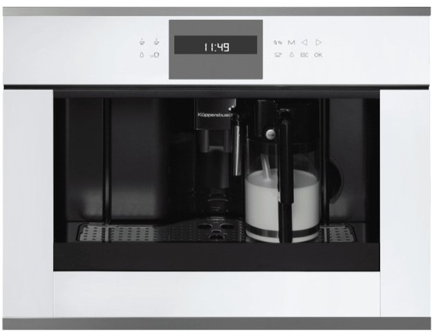 Встраиваемая кофемашина Kuppersbusch CKV 6550.0 W3 Silver Chrome (фото 1) Встраиваемая кофемашина Kuppersbusch CKV 6550.0 W3 Silver Chrome (preview 1)