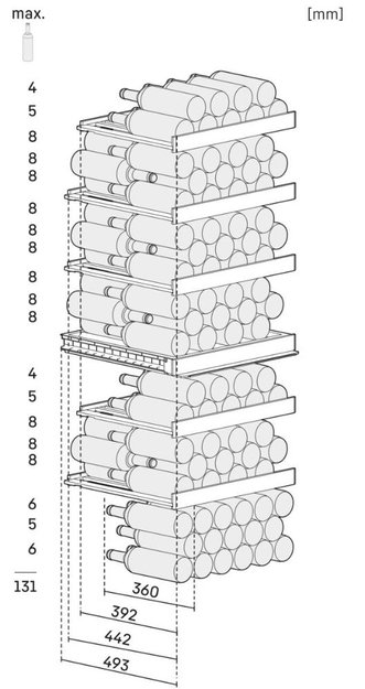 Винный шкаф Liebherr WPbsi 5052 Vinidor (фото 9) Винный шкаф Liebherr WPbsi 5052 Vinidor (preview 9)