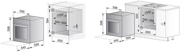 Духовой шкаф V-ZUG Combair SE 60 BCSEZ60 (фото 3) Духовой шкаф V-ZUG Combair SE 60 BCSEZ60 (preview 3)