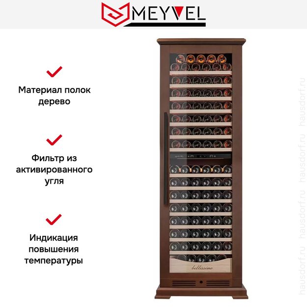Винный шкаф Meyvel MV163PRO-KBT2 (Итальянский орех) (фото 16) Винный шкаф Meyvel MV163PRO-KBT2 (Итальянский орех) (preview 16)