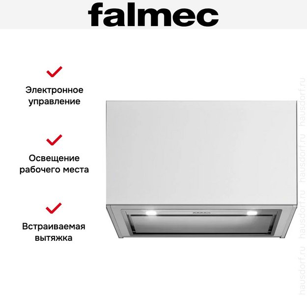 Вытяжка Falmec Gruppo Incasso 70 ix (800) ECP (preview 5)