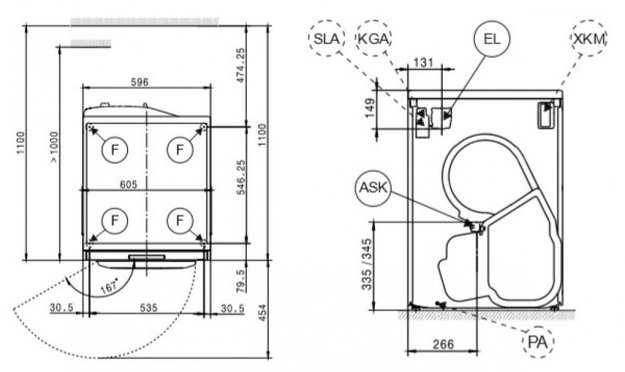 Сушильная машина Miele PDR 507 EL RU LW (фото 4) Сушильная машина Miele PDR 507 EL RU LW (preview 4)
