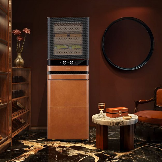 Хьюмидор Afidano L8 (Коньячная кожа) (preview 7)