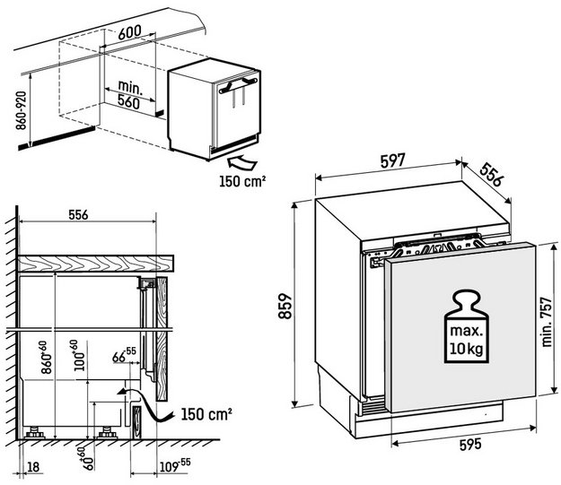 Встраиваемый холодильник Liebherr SUBa30 375i Prime BioFresh (preview 6)