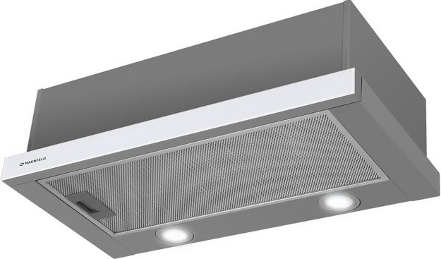 Встраиваемая вытяжка Maunfeld VSF 60 Grey Glass White (preview 2)