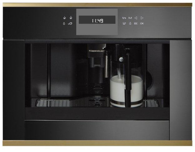 Встраиваемая кофемашина Kuppersbusch CKV 6550.0 S4 Gold (фото 1) Встраиваемая кофемашина Kuppersbusch CKV 6550.0 S4 Gold (preview 1)