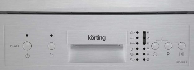Отдельностоящая посудомоечная машина Korting KDF 45240 S (фото 4) Отдельностоящая посудомоечная машина Korting KDF 45240 S (preview 4)