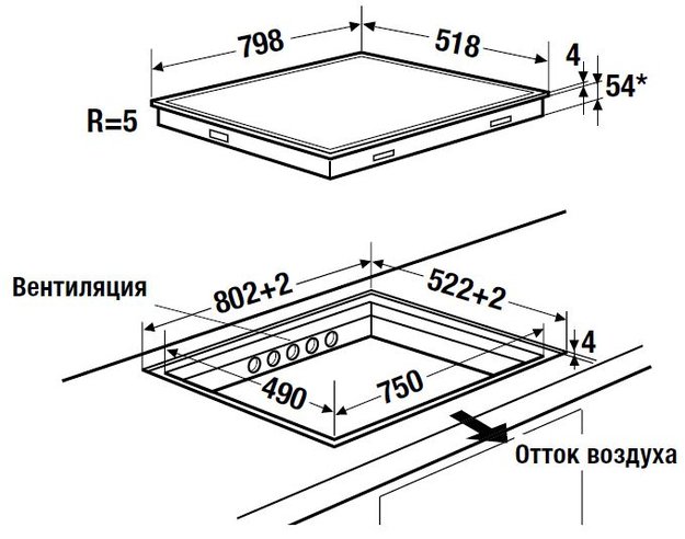 Индукционная варочная панель Kuppersbusch KI 8820.0 SR (preview 4)