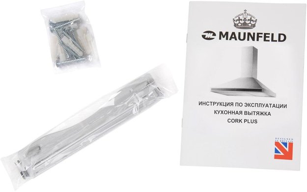 Кухонная вытяжка MAUNFELD Cork Plus 90 нержавеющая сталь (фото 14) Кухонная вытяжка MAUNFELD Cork Plus 90 нержавеющая сталь (preview 14)