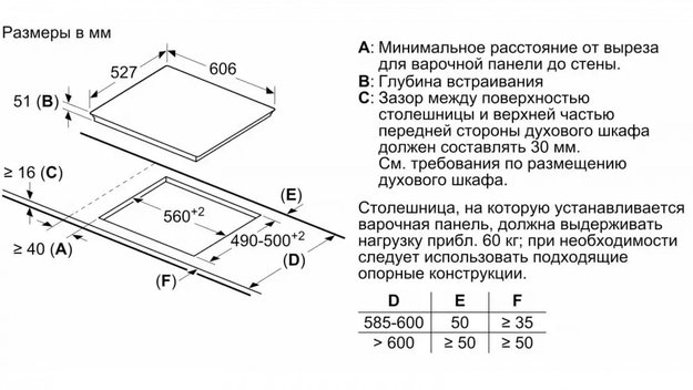 Индукционная варочная панель BOSCH PIE675DC1E (фото 9) Индукционная варочная панель BOSCH PIE675DC1E (preview 9)