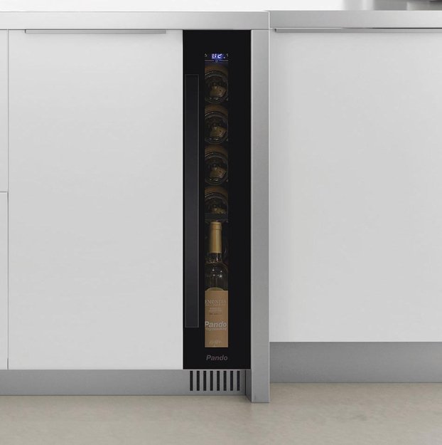 Встраиваемый винный шкаф Pando PVZB 15-9 CRL (фото 2) Встраиваемый винный шкаф Pando PVZB 15-9 CRL (preview 2)