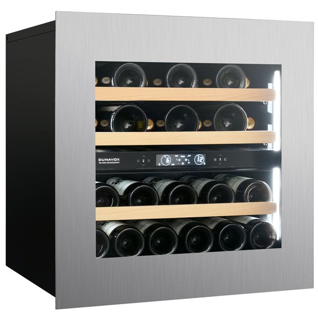 Встраиваемый винный шкаф Dunavox DVH-25.65DSS.TO (фото 1) Встраиваемый винный шкаф Dunavox DVH-25.65DSS.TO (preview 1)