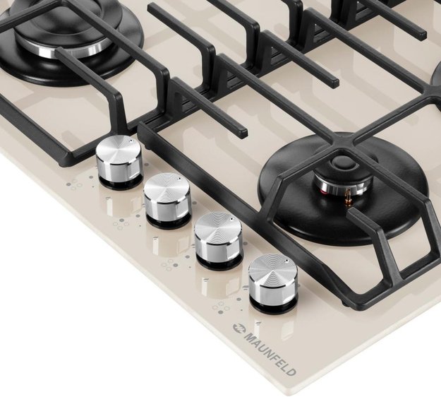 Газовая варочная панель MAUNFELD EGHG.64.6CBG/G (фото 3) Газовая варочная панель MAUNFELD EGHG.64.6CBG/G (preview 3)