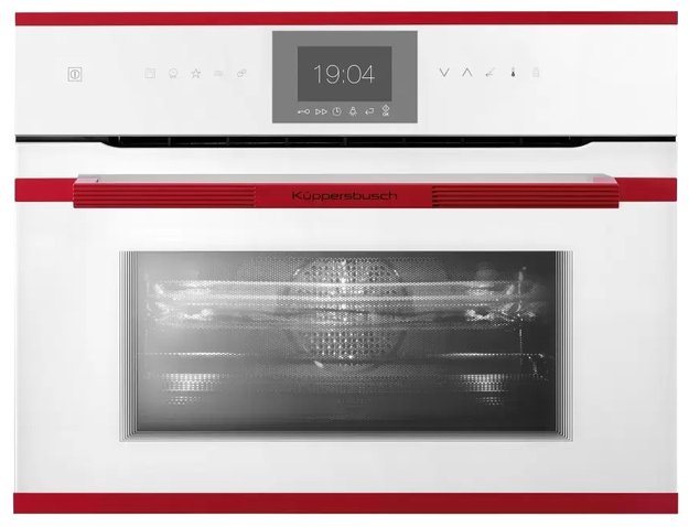 Компактный духовой шкаф с микроволнами Kuppersbusch CBM 6550.0 W8 (фото 1) Компактный духовой шкаф с микроволнами Kuppersbusch CBM 6550.0 W8 (preview 1)