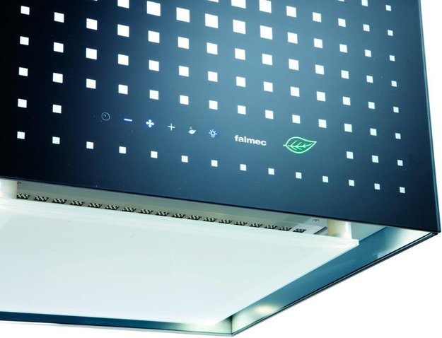 Вытяжка Falmec Rubik 43 (450) (с системой E.ion) ECP black (фото 2) Вытяжка Falmec Rubik 43 (450) (с системой E.ion) ECP black (preview 2)