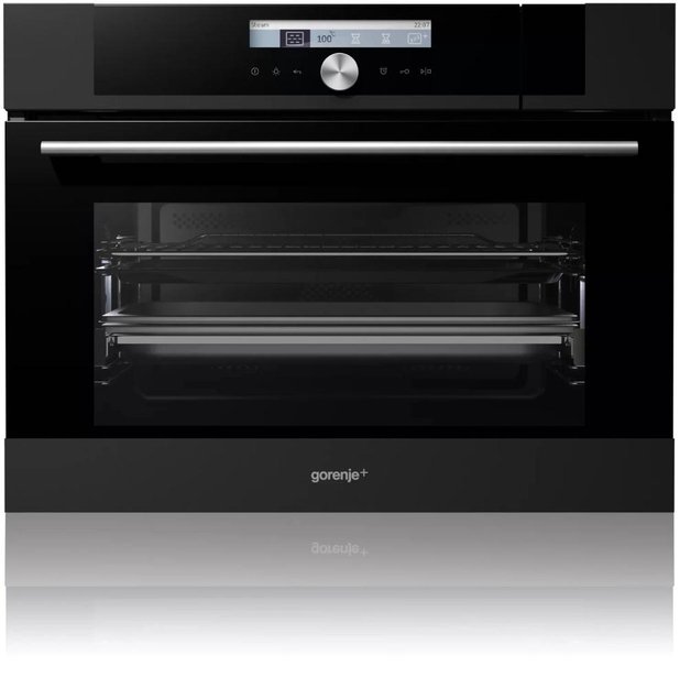 Компактная духовка с функцией пароварки Gorenje Plus GCS773B (фото 2) Компактная духовка с функцией пароварки Gorenje Plus GCS773B (preview 2)