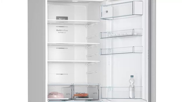 Холодильник с нижней морозильной камерой BOSCH KGN39UJ22R (фото 4) Холодильник с нижней морозильной камерой BOSCH KGN39UJ22R (preview 4)