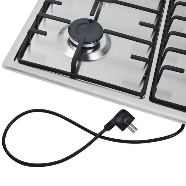 Газовая варочная панель MAUNFELD EGHS.64.3ES/G (фото 7) Газовая варочная панель MAUNFELD EGHS.64.3ES/G (preview 7)