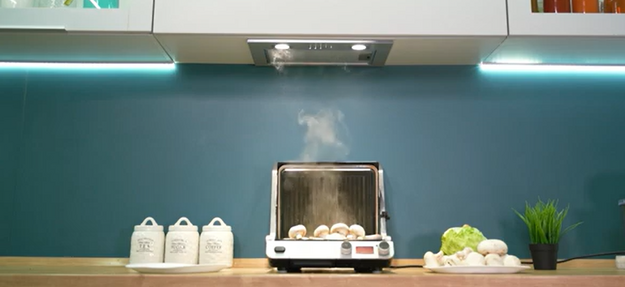 Встраиваемая вытяжка Maunfeld BERK 60 Built In Black/Anthracite (video 1)