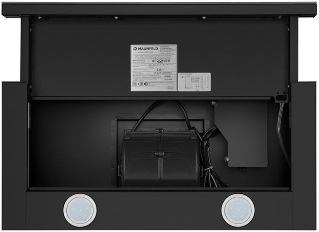 Встраиваемая вытяжка Maunfeld VS Touch 850 60 Black (фото 12) Встраиваемая вытяжка Maunfeld VS Touch 850 60 Black (preview 12)
