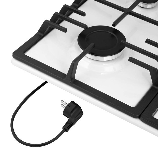 Газовая варочная панель MAUNFELD EGHE.64.43CW/G (фото 6) Газовая варочная панель MAUNFELD EGHE.64.43CW/G (preview 6)